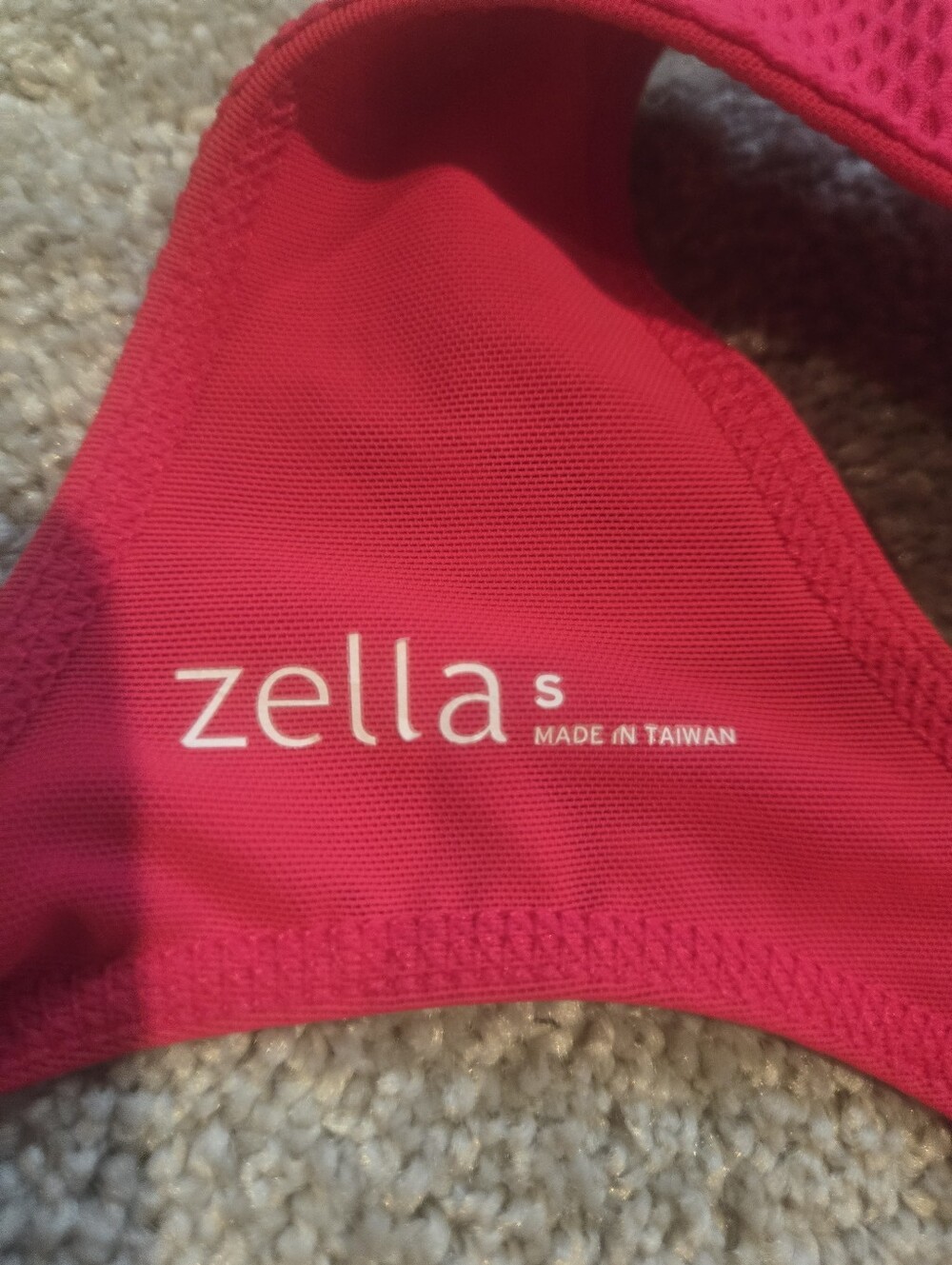 Women’s Red Racerback Tank Top - Picture 7 of 7